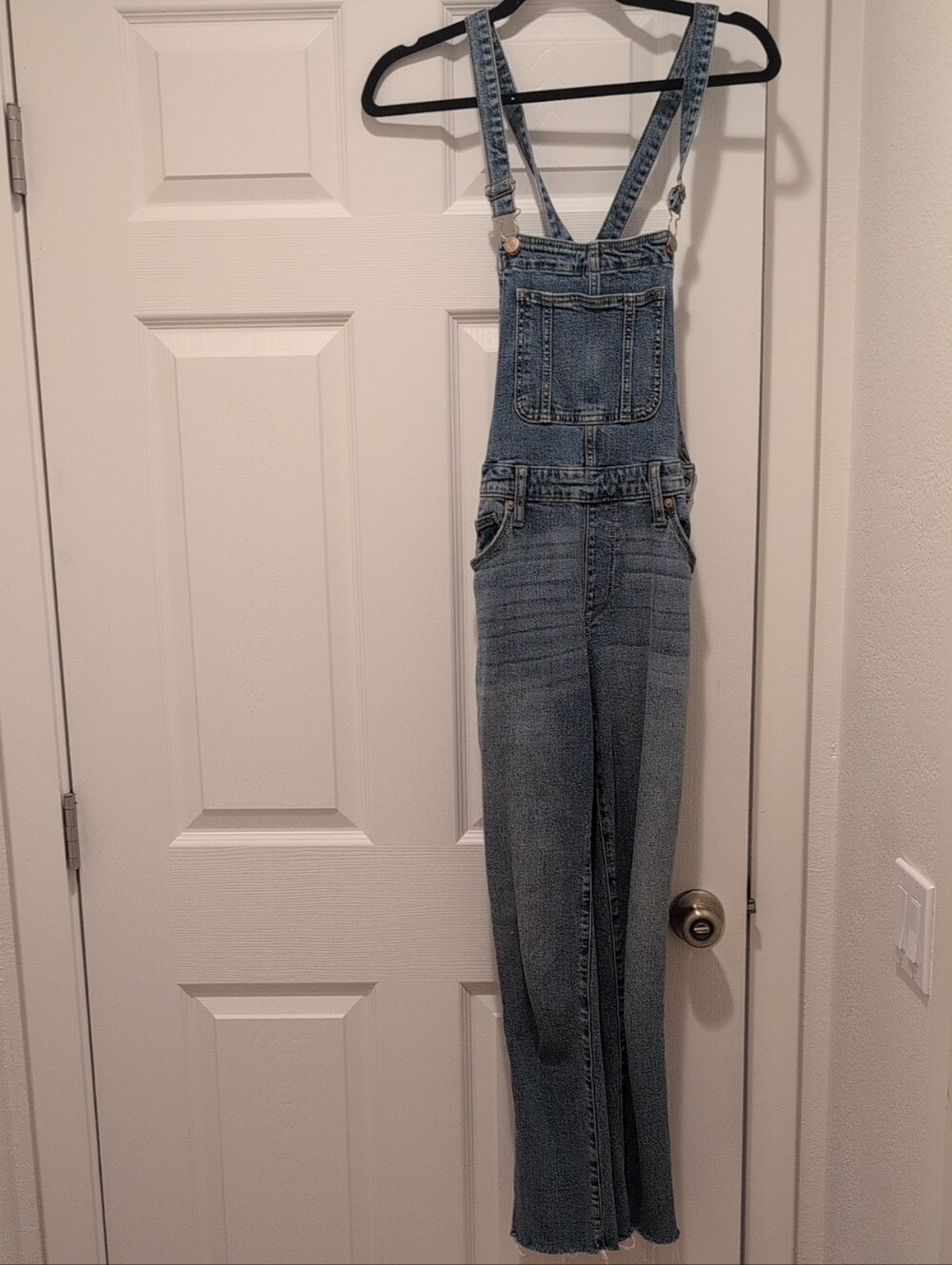 Universal Thread Light Blue Denim Overalls for Women